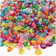 PlayBox: Mix de mărgele colorate în formă de diamant, 750 bucăți