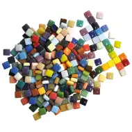 PlayBox: Mix mozaic creativ colorat 11x11mm, pachet de 300 bucăți