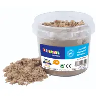 PlayBox: Nisip kinetic natural, în găleată de 1 kg.