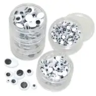 PlayBox: Ochi ovali mobili în cinci dimensiuni diferite, în cutie, 560 bucți