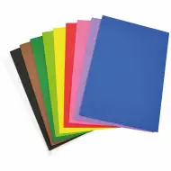 PlayBox: Pachet de 10 foi de burete colorate A4