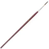 PlayBox: Pensulă rotundă cu vârf moale din păr de ponei, mărimea 1