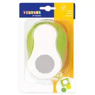 PlayBox: Perforator cu model dantelat circular, 5 cm.