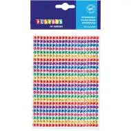 PlayBox: Pietre stras autoadezive colorate, 525 buc, 5mm