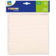 PlayBox: Placă de bază bioplastică MIDI de 5mm, conectabilă, de 15x15cm, pentru mărgele de călcat, 1 buc.