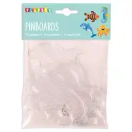 PlayBox: Placă de bază pentru mărgele MIDI de 5mm - set de 4 animale acvatice pentru călcat
