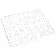 PlayBox: Placă de bază pentru mărgele MIDI de 5mm care se pot călca, cu litere, numere și simboluri, pachet de 5 bucăți.