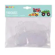 PlayBox: Plăci de bază pentru mărgele MIDI de 5 mm, set de 3 bucăți - Vehicule
