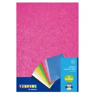 PlayBox: Plăci de burete decorativ cu sclipici, 10 bucăți A4