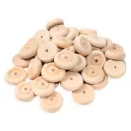 PlayBox: Roți din lemn 50 buc 34mm