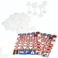PlayBox: Semne de circulație sub formă de abțibilduri