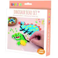 PlayBox: Set creativ de mărgele termoadezive MIDI cu dinozauri, 5 mm