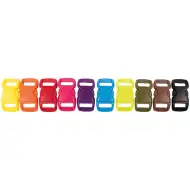 PlayBox: Set de 10 catarame colorate din plastic, 11 mm