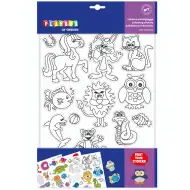 PlayBox: Set de 160 de autocolante colorabile