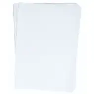 PlayBox: Set de 25 de coli de carton alb A4, 180g