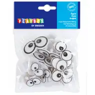 PlayBox: Set de 25 de perechi de ochi din plastic pentru jucării