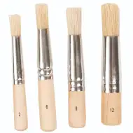 PlayBox: Set de 4 pensule cu păr de mistreț