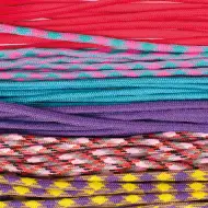 PlayBox: Set de 6 șnururi colorate, 4mm x 2,6m