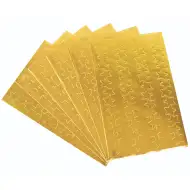 PlayBox: Set de autocolante cu stele aurii, 288 bucți