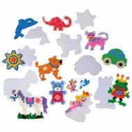 PlayBox: Set de bază pentru mărgele MIDI termoadesive de 5mm, set de 18 bucăți