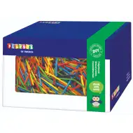 PlayBox: Set de bețișoare colorate din lemn în cutie, 350 de grame