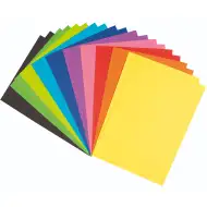 PlayBox: Set de carton colorat, 20 de bucăți, A4, 180g