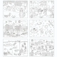 PlayBox: Set de suporturi de masă colorabile imaginea 2