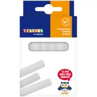 PlayBox: Set de cretă albă 12 bucăți, 8 cm lungime, diametru de 9 mm