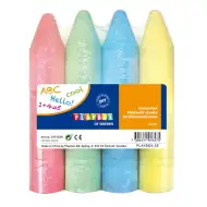PlayBox: Set de cretă asfalt jumbo, 4 bucăți