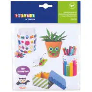 PlayBox: Set de foi adezive dublu-adezive 15x15cm, 5 foi