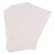 PlayBox: Set de foi albe termocontractabile 10 bucăți 20x30cm