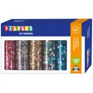 PlayBox: Set de lipici cu sclipici, 6 bucăți