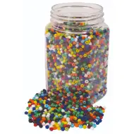 PlayBox: Set de mărgele colorate 4mm 500gr