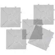 PlayBox: Set de plăci de bază conectabile pentru mărgele MIDI de 5mm, set de 10 bucăți.