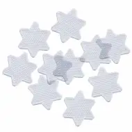 PlayBox: Set de plăci de bază în formă de stea pentru mărgele de călcat MIDI de 5mm, 10cm, set de 10 bucăți.