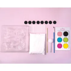 PlayBox: Set de turnare din ipsos pentru realizarea magneților de frigider cu unicorni imaginea 2