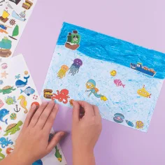 PlayBox: Set mega de autocolante cu vehicule, 500 de bucăți imaginea 3