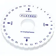 PlayBox: Set roată fonografică 10cm 10buc