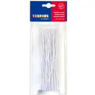 PlayBox: Sfoară elastică albă, bobină de 25 de metri cu grosimea de 1mm.