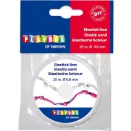 PlayBox: Sfoară flexibilă transparentă 0,6mm 25m