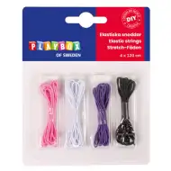 PlayBox: Sfori elastice de 1mm grosime în 4 variante de culoare.