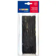 PlayBox: Șnur elastic negru, bobină de 25 de metri cu grosimea de 1mm.