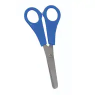 PlayBox: Stilou albastru cu vârf rotunjit de 13 cm.