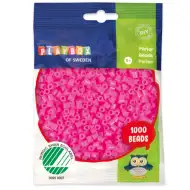 PlayBox: mărgele MIDI de călcat de 5mm, 1000 bucăți, culoare roz