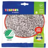 PlayBox: mărgele de călcat MIDI de 5mm, culoare gri, pachet de 6000 bucăți.