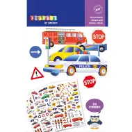 PlayBox: pachet de autocolante pentru vehicule, 3 ani, 570 buc.
