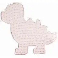 PlayBox: set de 5 baze pentru mărgele termoadezive de 9mm, model dinozaur
