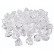 PlayBox: set de 50 de cristale din plastic de 3,7 cm