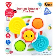 Playgo: Jucărie pentru bebeluși - soare rotativ cu ventuză