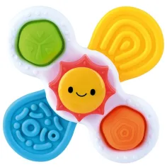 Playgo: Jucărie pentru bebeluși - soare rotativ cu ventuză imaginea 2